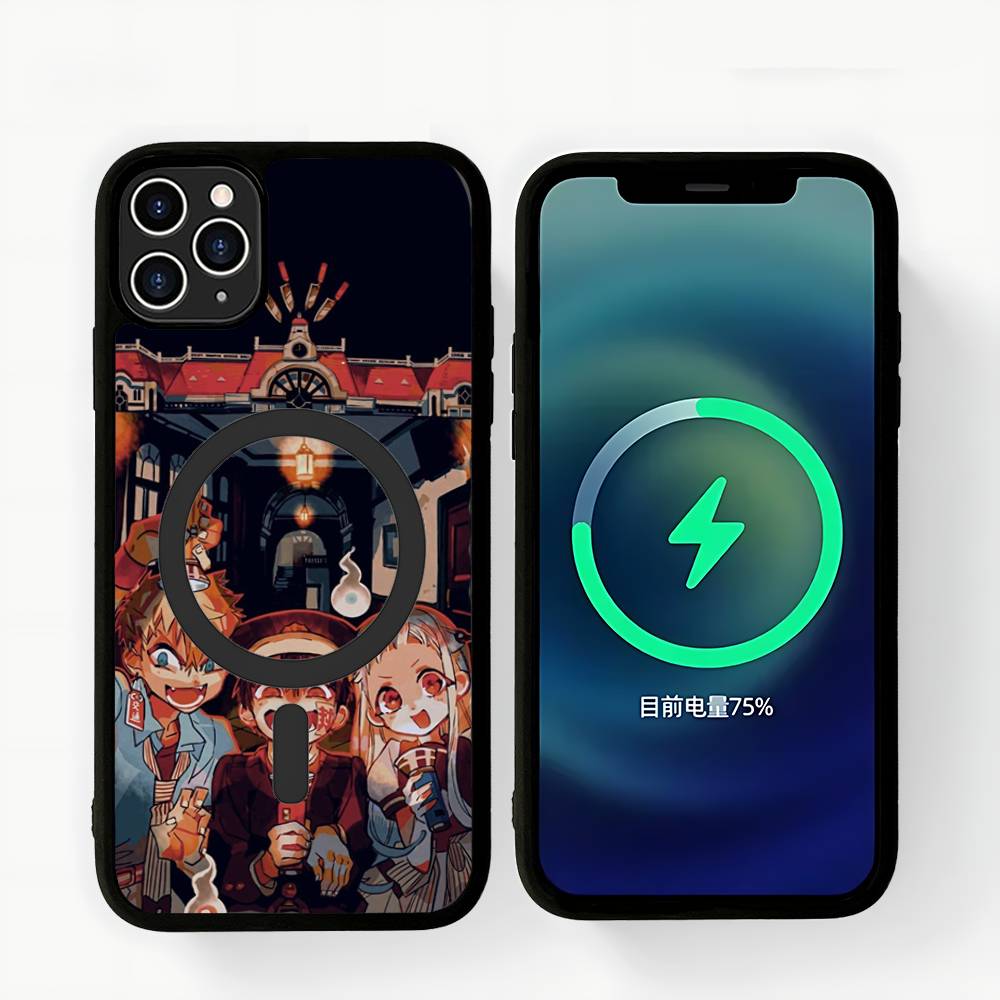Toilet Bound Hanako Kun Anime Phone Case For IPhone 17 16 15 14 13 12 11 Pro Max For Magsafe Wireless Charger Cover