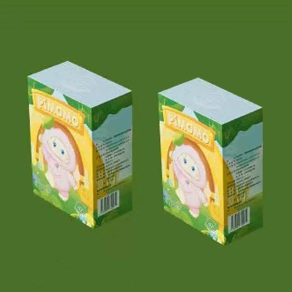 Slepá krabička Pimomo plyšová série Roztomilá vinylová panenka Taška Originální přívěsek Krabička Hračka Stolní ozdoba Sběratelská Dětské překvapení Tajemné dárky