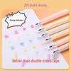 Back-to-School Dot Glue Pen: Quick-Drying, Pen-Shaped Liquid Glue with Double-Sided Tape, Large Capacity.