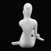 Abstract Art Ceramic Yoga Poses Figurine Porcelain Statue Different Home Ornament