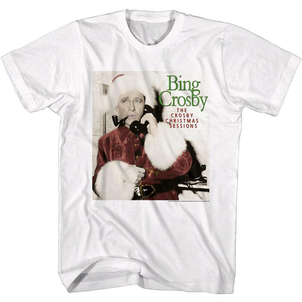 Merry xmas Bing Crosby Christmas Sessions White All size Shirt Unisex T-Shirt XXXL