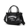 Champion Puddingbeutel Lustiges Logo Abnehmbare Kopfhörer-Tragetasche Stoffrucksack Handtasche Mittlere Unisex-Tragetasche U5AACPU43