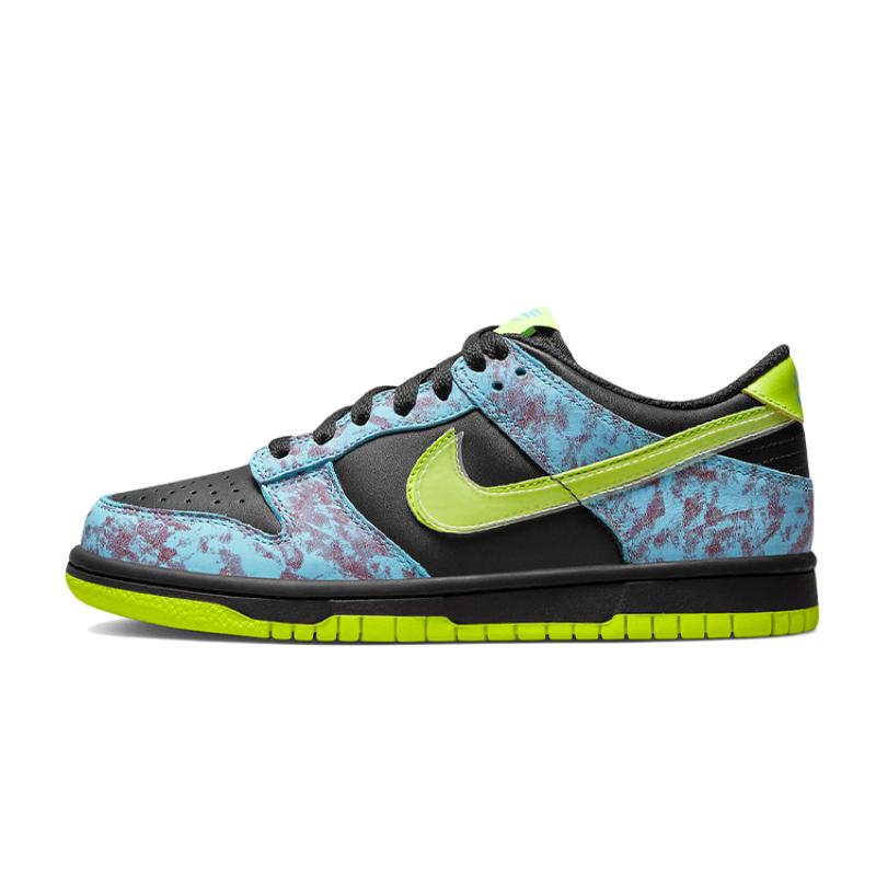 

Nike Dunk Low SE Acid Wash Baltic Blue Volt GS Sneakers DV1694-900 35.5