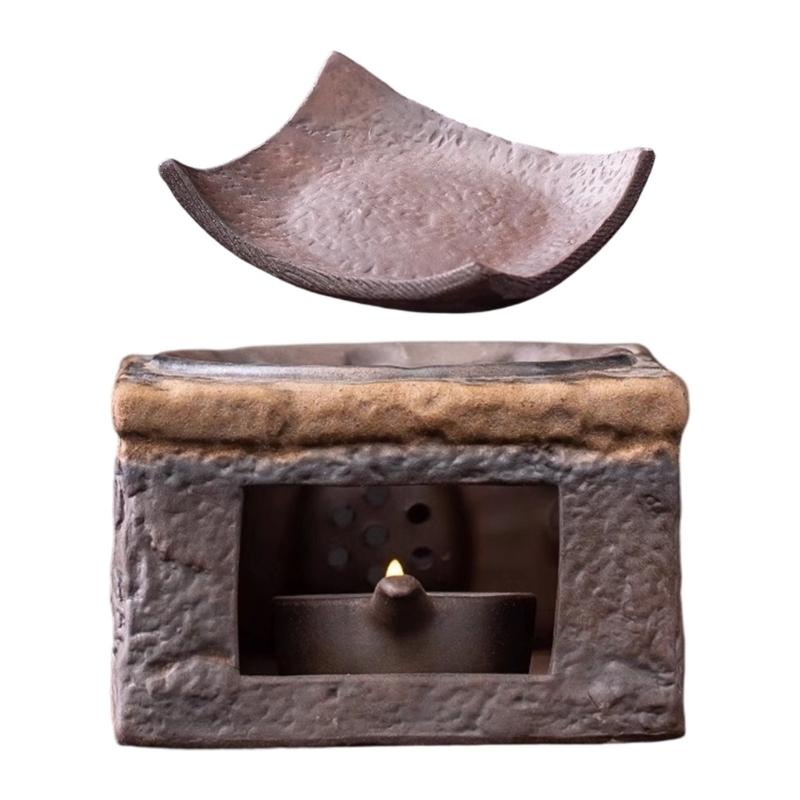 1 Set Teas Stove Candle Insulation Teapot Stand Teas Light Candle Holder Aromatherapys Oil Burners Essential Oil Burners