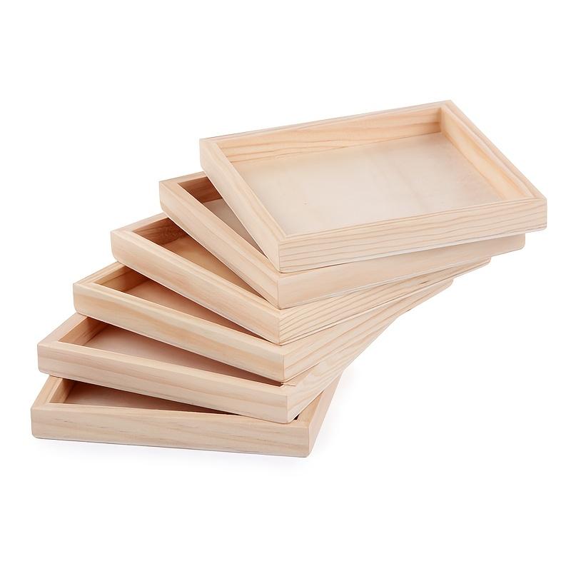 Versatile 1pcs Wooden Pallet - Display and Creation Tools for Crafts, DIY Painting & Art Projects