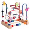 Giocattoli Montessori per Bambini Montagna Russa di Legno Labirinto di Perline Apprendimento Precoce per Bambini Piccoli Puzzle Educativo Giocattolo Matematico per Bambini 2025