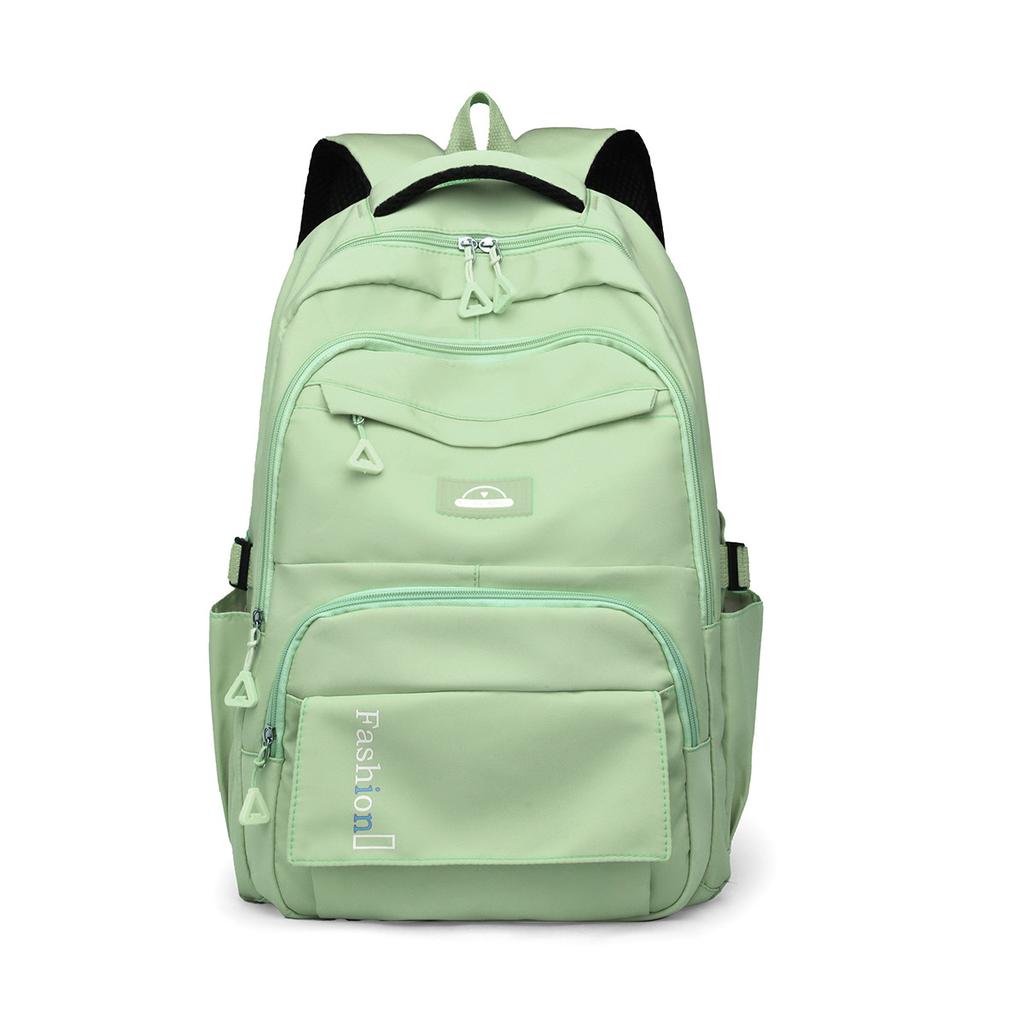 New large-capacity anti-splashing nylon backpack campus sweet beauty student backpack junior high school student schoolbag