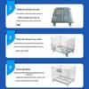Jundingying Heavy-Duty Foldable Wire Mesh Storage Cage