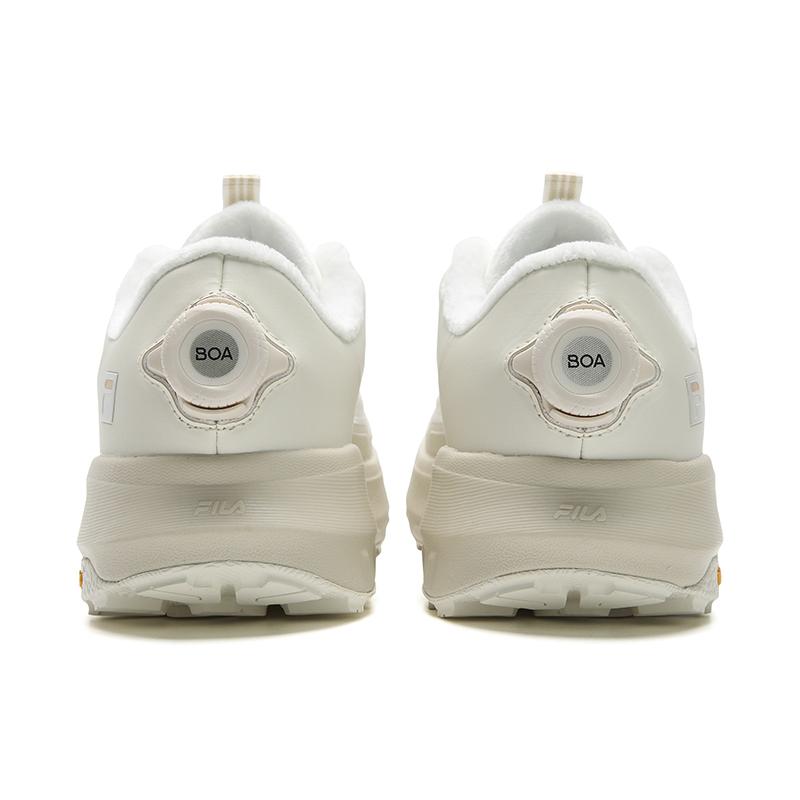 FILA Boa Explorer 3 Fashionable Comfortable Casual Sports Outdoor Shoes Women Shoes White Yellow A12W541236FCB