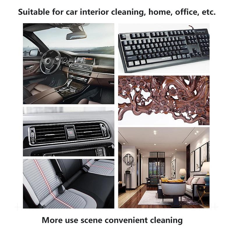 6Pcs Car Wash Care Detailing Brush Set,for cleaning wheels, dashboards, vents and more,Car Cleaning Brushes, Car Accessories