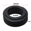 2Pcs Rubber Pussy For Geberit Parts Toilet Internal Low Level Flush Pipe Rubber Cone Seal Gasket 119.668.00.1 60x42x25mm