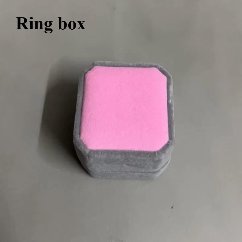 1PC multi-purpose jewelry box velvet box bead jewelry box ring box necklace box pendant box Christmas Halloween gift box