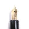 Excellent MONTBLANC fountain pen Meisterstück 146 Cap type Black gold 14K mens Used