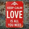 Decorative Metal Wall Sign 20x30cm