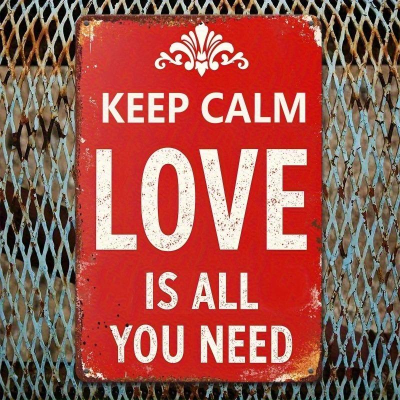 Decorative Metal Wall Sign 20x30cm