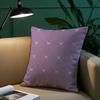 Purple Bow Pillow Case Short Plush Print Cushion Cover Square Throw Pillow Covers Sofa Home Decor