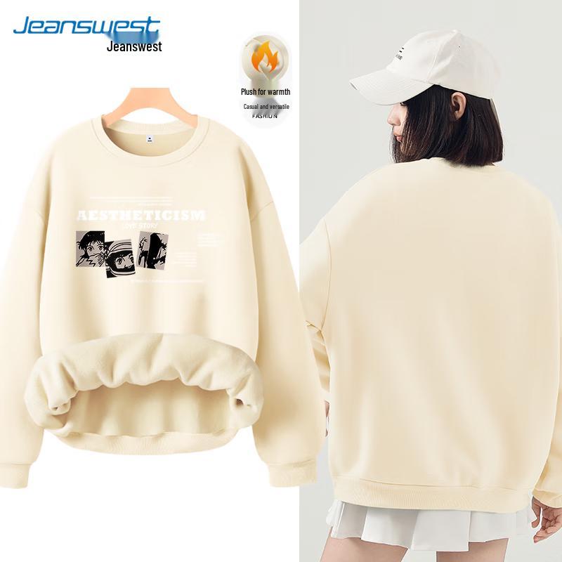 

Толстовка женская JEANSWEST с толстым круглым вырезом XL