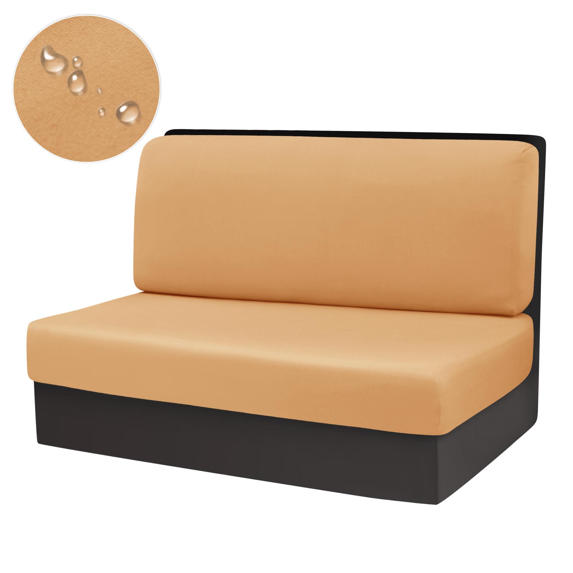 Abnehmbare Abdeckung-Abdeckung Wohnmobil Dinette Spritzwassergeschützt Farbe Federnder Sessel Sofa-Set Kissenbezüge Wohnmobil s/Kit Wohnmobil Sofa-Set Abdeckungen Uni-Design 2pcs-1set