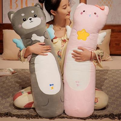 Non-Toxic 100Cm Cartoon Animal Rabbit Dog Duck Pig Plush Toys Stuffed Soft Long Sleep Pillow Doll Cushion Gift