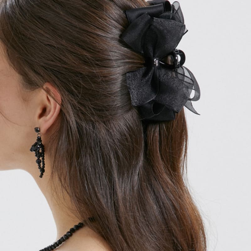 

Jean Paul Clarisse Char Ribbon Clip JP-24-423CC black