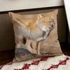 Sneaky Tibetan Fox Cushion Cover Reversible Soft Durable Pillow Cover Home  Car MultiScene Use for Daily Comfort