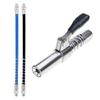 Efficient Single Handle Grease Guns Kit with Flexible 30cm Tube for Hard To Reach Areas Mechanical and DIY Applications