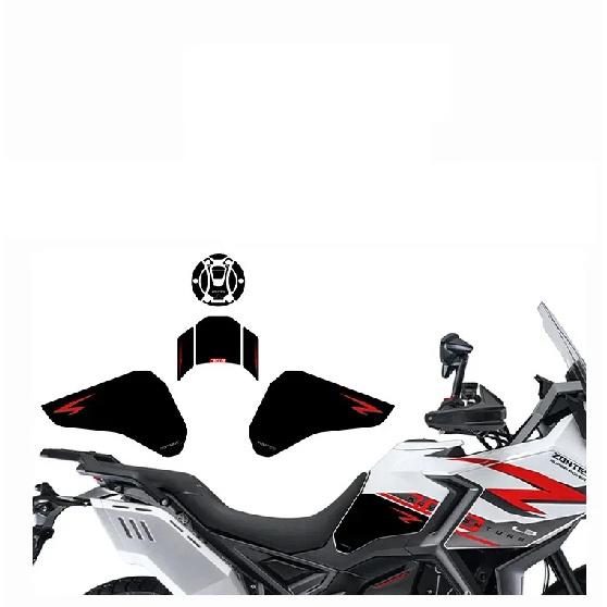FOR ZONTES 703F 2024 Motorcycle Tank Pad Protector Leather Frosting Sticker Decals Accessoriesr