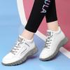 Women  High Quality Leather Athletics Running Shoes Female Winter Non-slip Casual Sneakers Ladies Sport Jogging Shoes