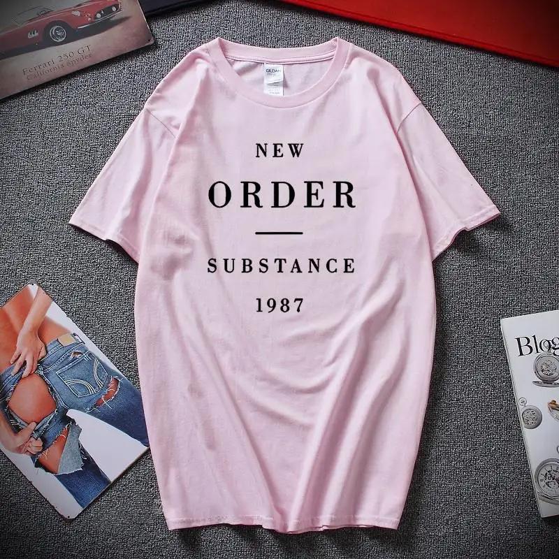 New Order Substance 1987 T Shirt 80'S Synth Rock New Wave Bizarre Premium Cotton Xmas Gift T Shirt Top Camiseta Masculina