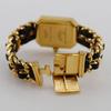 CHANEL Premiere S Watches H0001 blackDial Plated Gold/leather Quartz Analog display Women Used