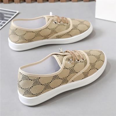 Moda 2024 Wiosna/Lato Nowe Damskie Buty Płócienne Wszechstronne Popularne Codzienne Buty Deskorolkowe Student Wygodne Miękka Podeszwa Buty Sportowe