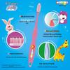 Lion Kodomo Children's Soft Bristle Toothbrush (6-12 Years, 3-Pack)