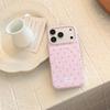 Korean Small Polka Dots Are Suitable for iPhone17pm Apple 16 Mobile Phone Case 14 Matte 15 Film Anti-drop 17 Soft Magnetic Attraction