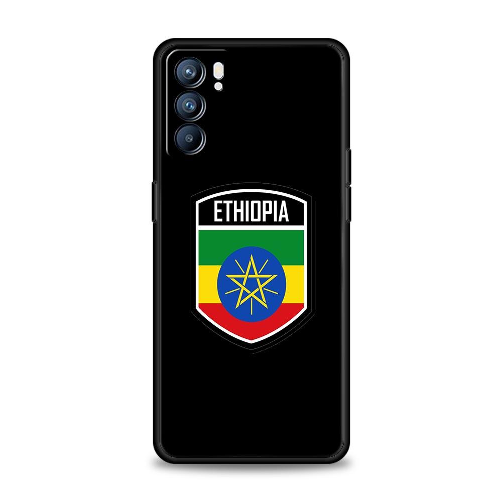 Äthiopien Flagge Handyhülle Für Oppo Reno8 Reno7 Reno6 Pro A54 5G Find X6 X5 A53 A52 A9 A15 A95 A17 A16 A76 A74 A57 A31 Hülle