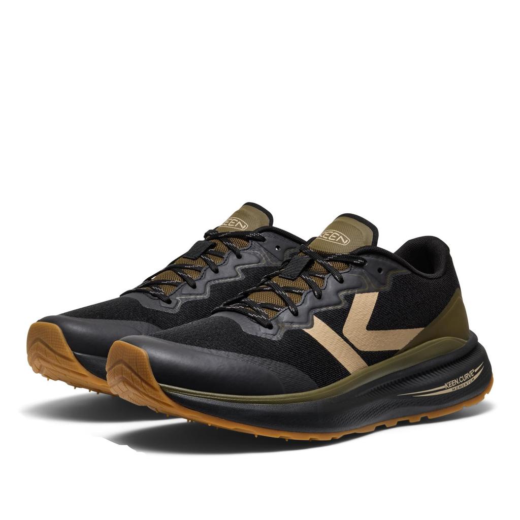 Trekking Shoes WK500 Double K Five Hundred OLIVE Cm [KEEN] Men's BLACK/DARK 26.0