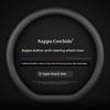 Suitable for Xiaopeng Steering Wheel Cover P7 P5 G3 G9 G3i Car Steering Wheel Cover Leather Four Seasons Dedicated Handlebar Cover