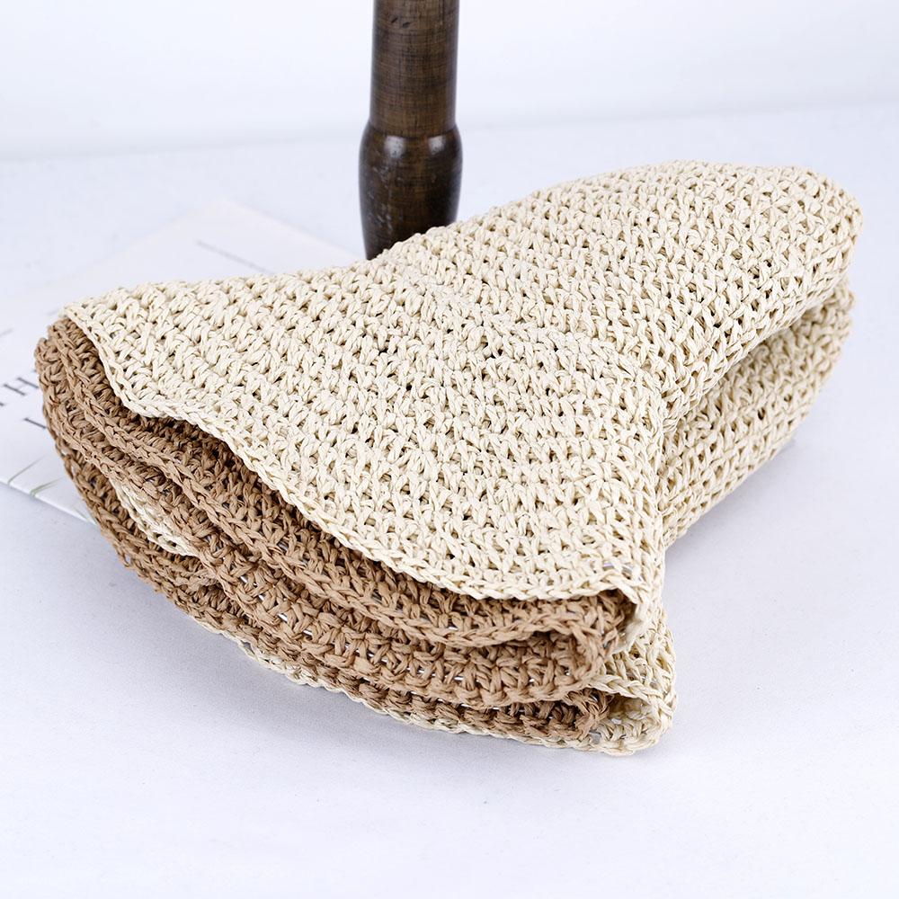 2023 Women's Summer Beach Cap Hat Pure Color Bucket Hat Cool Women's Hats for the Sun Sun Hat Straw Hat Hat for Girl Hiking Hat