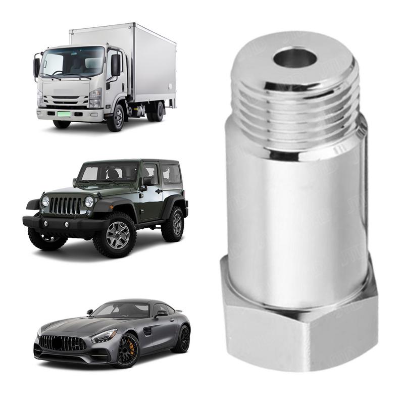 O2 Sensor Spacer Stainless Steel O2 Sensor Connector Auto Oxygen Sensor Oxygen Sensor Connector Oxygen Sensor Accessories For United States