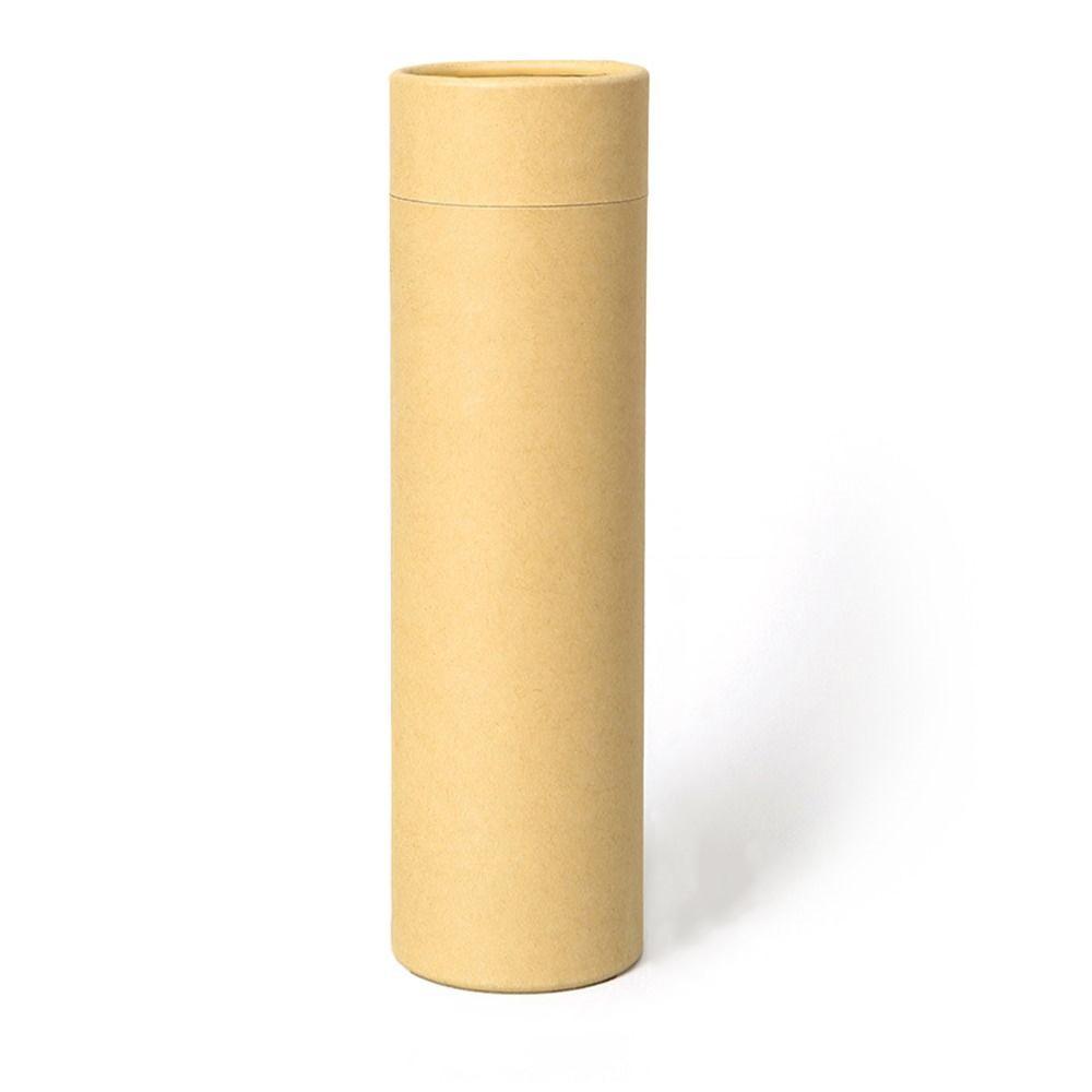 

Модные упаковочные коробки разных размеров для поделок из крафт-бумаги, круглые цилиндрические картонные коробки для хранения для женщин и девочек 9.9x19cm