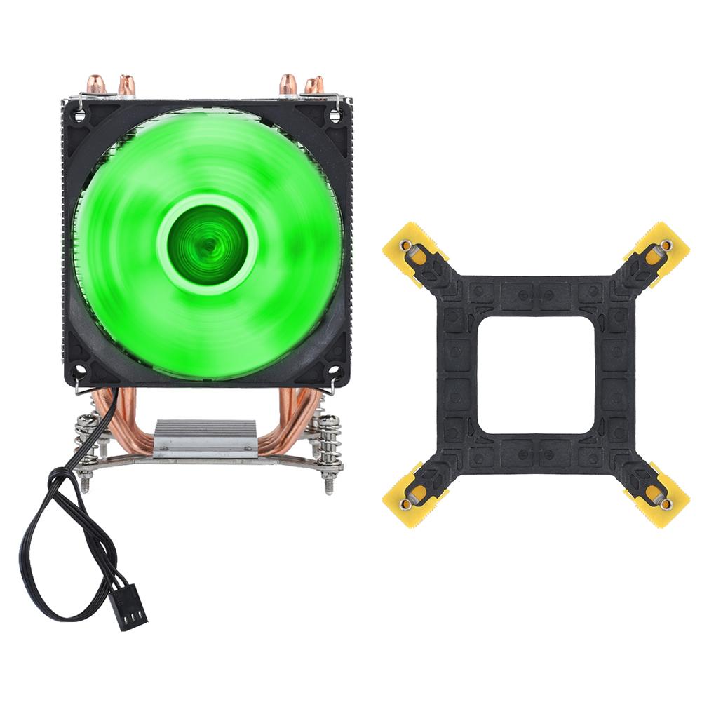 4 Heat Pipe CPU Fan Cooler Heat Sink With Screw (Red Light Small Screw+Backboard)