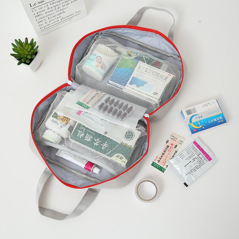 Portable Children's First Aid and Health Bag – Extra Large Size for Home and School