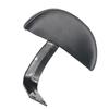 Bike Backrest Support PU Leather Electric Bicycle Rear Passenger Seat Backrest with Metal Support Soft Sponge Cushion