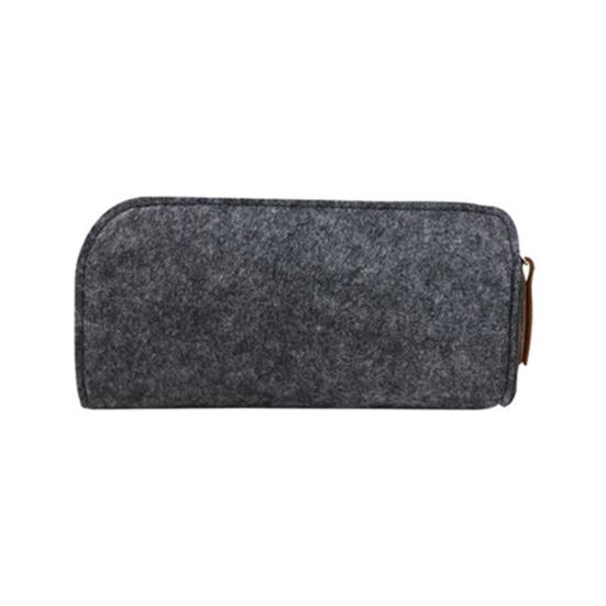 

Простая фетровая косметичка на молнии, пенал, чехол для ручки, школьные принадлежности, канцелярские принадлежности