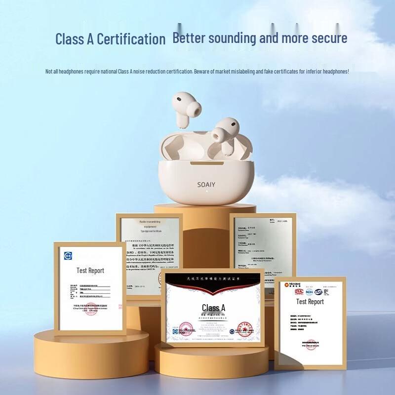 Soaiy TR6 ANC Bluetooth Gaming Headset