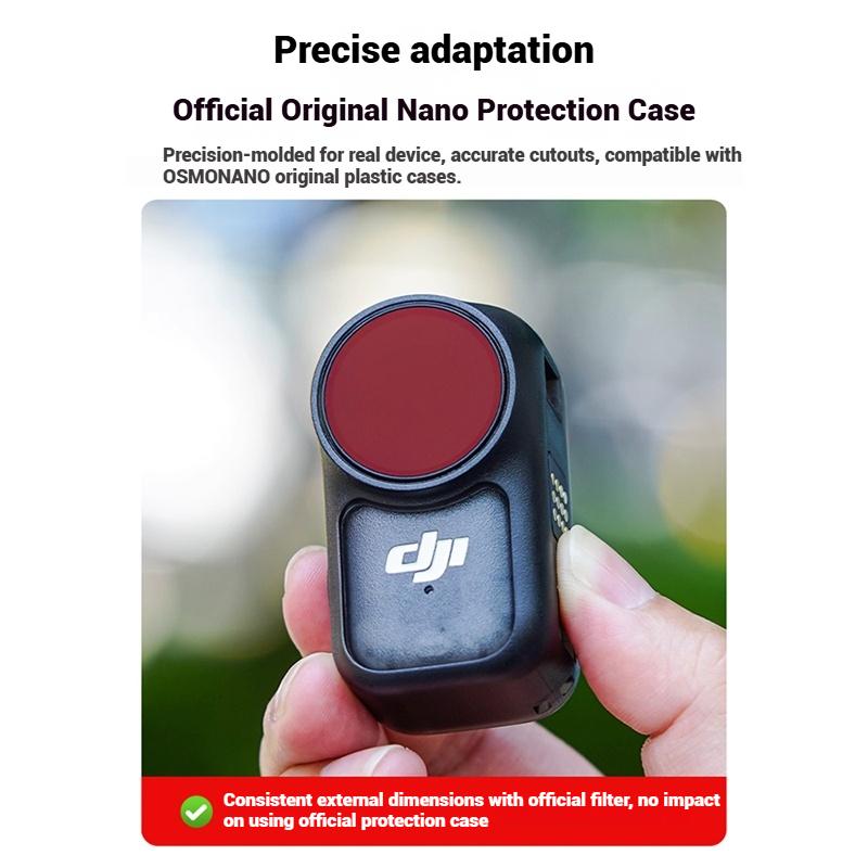 NEEWER For DJI OSMO NANO Filter Set UV/CPL/Black Soft/ND Filter Kit HD Optical Glass With Screen Film For Outdoor Photography