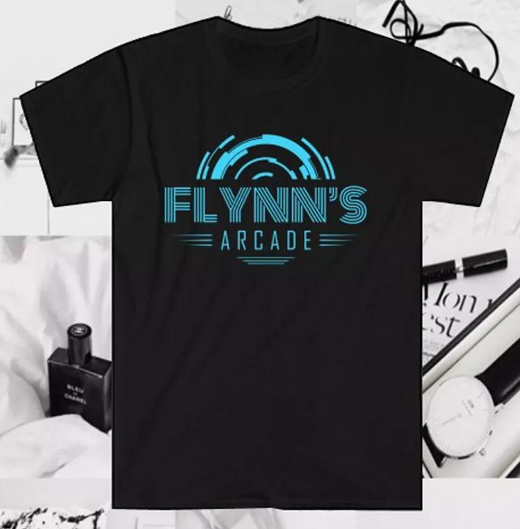Flynn s Arcade Tron Men s Black T-Shirt Size S to 3XL 4XL