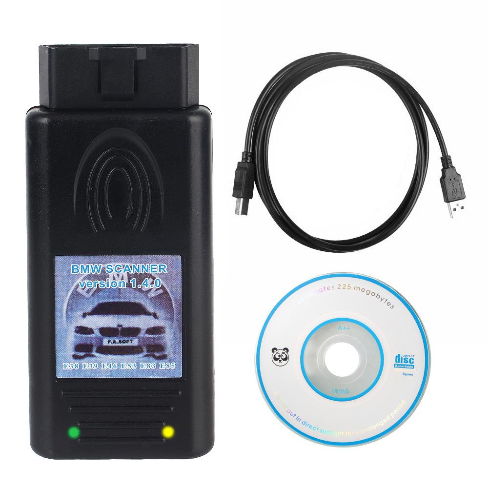 For BMW Scanner 1.4.0 Multi-Function Unlock Version USB Diagnostic Interface For Windows XP Car Diagnostic Scanner