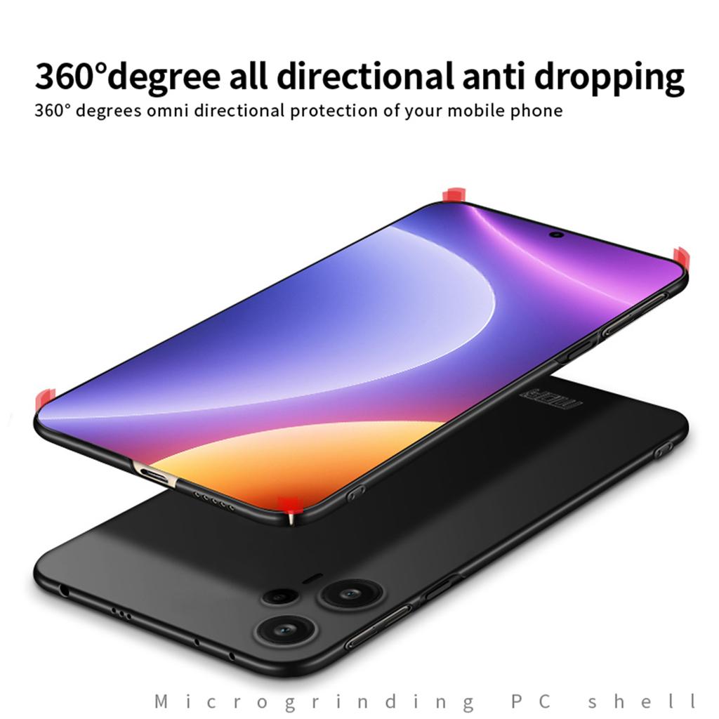 MOFI JK PC Series-1 Shield for Xiaomi Redmi Note 12 Turbo/Poco F5 5G PC Phone Case Protective Phone Cover