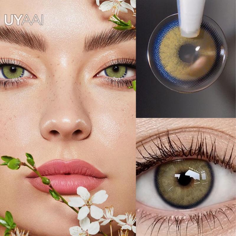 

UYAAI 1Pair X Серия Косметика Цветные контактные линзы для глаз