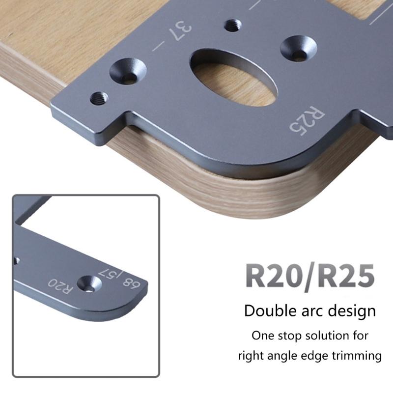 Aluminum Alloy Edges Trimming Tool For Woodworking, Floor, Window, Smooth Finishing On Furniture, Quick & Easy Operation